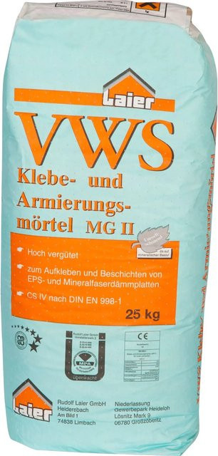 Laier Klebe- und Armierungsmörtel MG II, 25 kg - Bild 1