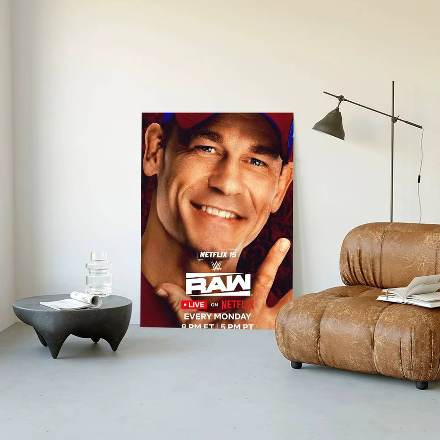 Wasserfester Wrestler J-John C-Cena Poster Aufkleber in Mehrfarbig für deine Wanddekoration - Bild 6