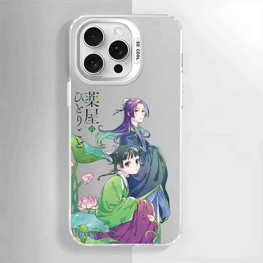 Sturzsichere Matte Handyhülle im Anime The Apothecary Diaries Design für iPhone 17 16 15 14 13 12 11 Pro Max Plus und weitere Modelle, Multicolor - Bild 5