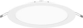RZB LED-Einbaudownlight 18W Warmweiß 3000K Weiß Durchmesser: 25,5 cm, Höhe: 3,7 cm - Bild 1
