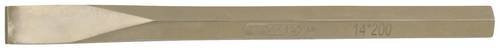 KS Tools BRONZEplus Kreuzmeißel aus Aluminium-Bronze in Gold, Länge: 200 mm - Bild 1