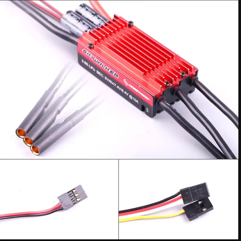 Hobbywing Skywalker 120A V2 Bürstenloser ESC-Geschwindigkeitsregler - Bild 3