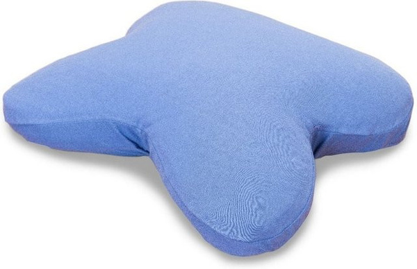 TEMPUR Jersey-Bezug Blau aus 100 % Baumwolle für All-Around- und Ombracio-Kissen