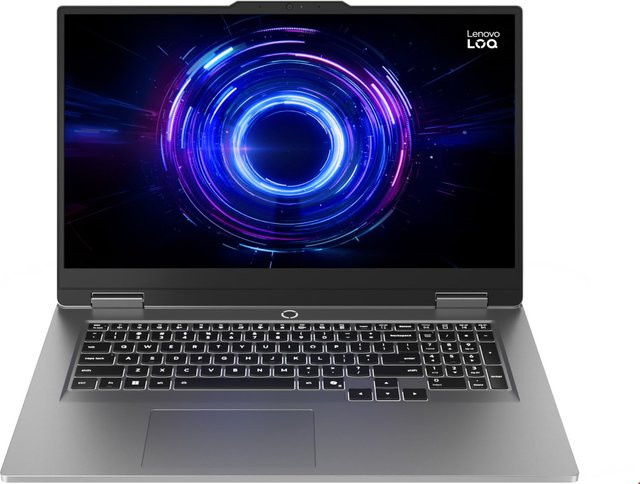 Lenovo LOQ 17IRX10 Gaming Notebook in Luna Grey mit 17,3 Zoll Full HD Display, 16 GB RAM, 1000 GB SSD, Windows 11 und nVidia GeForce RTX 5050 - Bild 1