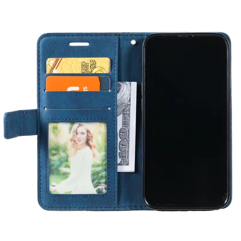 Magnetische Lederhülle für Samsung Galaxy A57 5G SM-A576B Wallet Stand Handyhülle - Bild 4