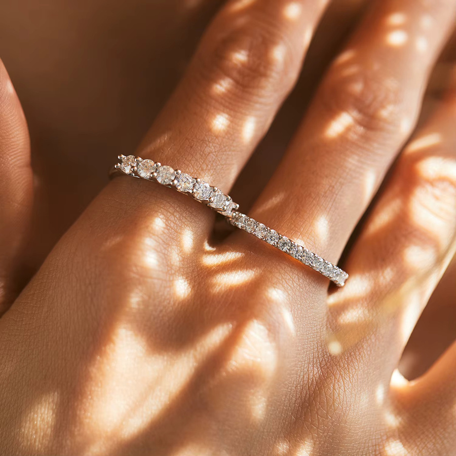 MODIAN Ring, 925 Silber, Moissanit, Damen - Bild 2