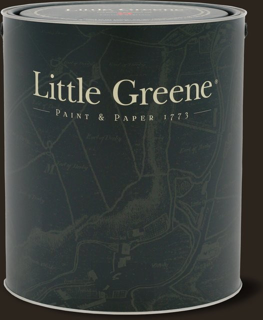 Little Greene Absolute Matt Emulsion Archive Colour Cork 212 Braun 5l - Bild 1