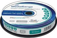 MediaRange DVD+R DL Rohlinge 8,5 GB in Weiß und Blau - Bild 1