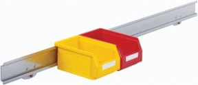 Kappes Lagersichtkasten RasterPlanhalter für 9 Kästen Gr. 7 in Alufarben - Bild 1