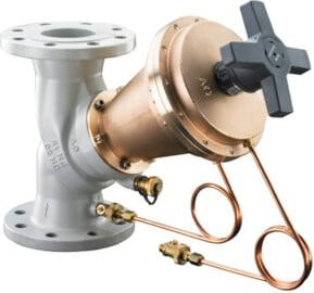 Oventrop Differenzdruckregelventil Hydromat DFC DN 125, PN 16, 200-1000 mbar aus Grauguss in Grau - Bild 1