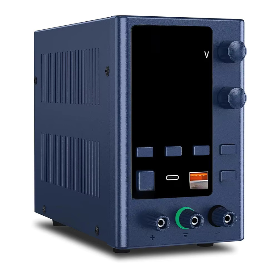 Wanptek Labor-Stromversorgung 32V 10A Einstellbare DC-Stromversorgung mit USB-A und Typ-C Schnellladung - Bild 3