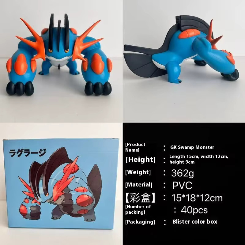 Bandai Pokémon Sumpf Monster Puppe, Fantasy, Kunststoff - Bild 2