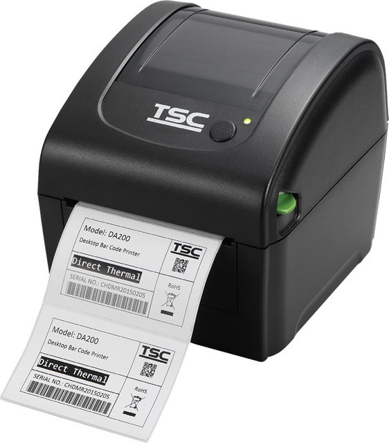 TSC DA220 Thermodirekt-Etikettendrucker mit 203 dpi, USB und Ethernet, max. Medienbreite: 114 mm, max. Druckbreite: 108 mm - Bild 1