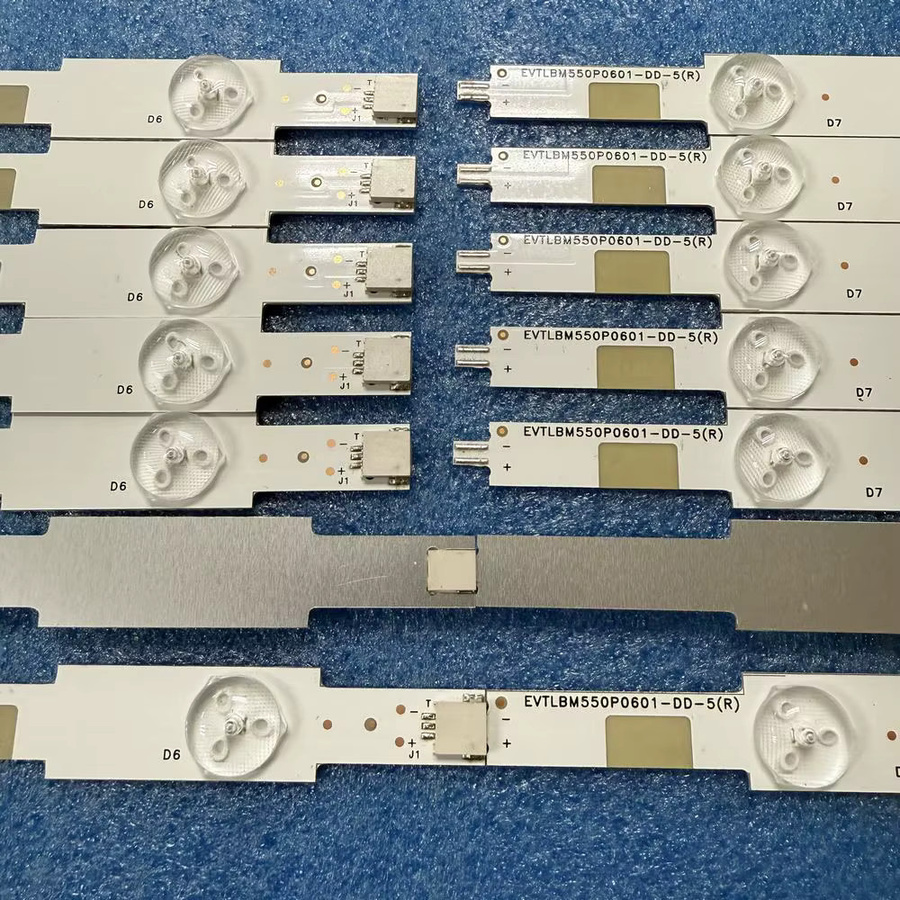 LED Hintergrundbeleuchtungsstreifen in Weiß für Philips TV-Modelle 55PFK5509/12 55PFK5709 55PFK6510 55PFK6540 55PFK6550 55PFK6560 55PFK6580 55PFT5509/12 - Bild 3
