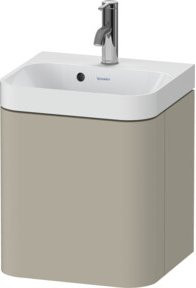 Duravit Möbelwaschtisch Happy D.2 Plus in Beige, Wandhängend, Keramik, Breite: 40 cm, Tiefe: 36 cm - Bild 1