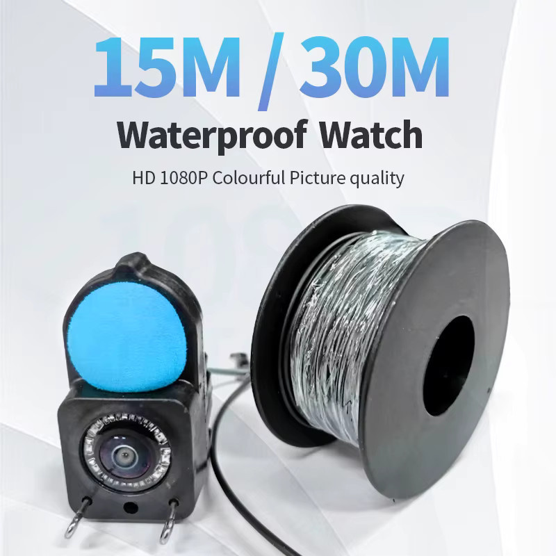 HEERAK Tragbarer Fischfinder mit 4,3 Zoll LCD Display und 1080P Unterwasser-Angelkamera inklusive Nachtsicht, Schwarz - Bild 6