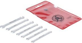 BGS Do it yourself Doppel-Maulschlüssel-Satz Mini-Ausführung in Silber, 7-teilig, SW 3 - 5,5 mm - Bild 1
