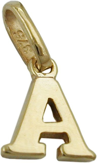 Gallay Anhänger Buchstabe A, 375 Gold, Unisex - Bild 1