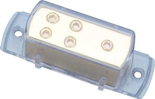 Sinuslive VB 1-4 Car-HiFi Stromverteiler in Gold und Transparent - Bild 1