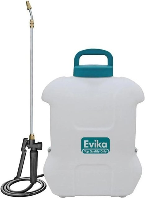 PROREGAL Drucksprüher Evika DJ160 Rückenspritze in Grün mit 16 l Volumen, 12 V Lithiumbatterie und Ladegerät für Landwirtschaft und Gartenbau - Bild 1