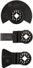 Bosch Starlock Fliesen-Set Promoline für Multifunktionswerkzeuge, 3-teilig, Schwarz - Bild 3