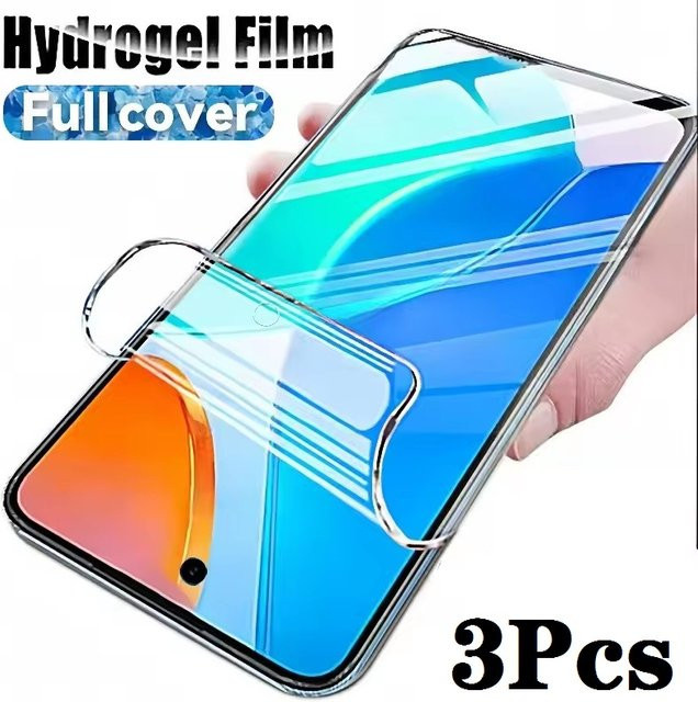 3er Pack Xiaomi Hydrogel Display Schutzfolie Transparent für Redmi Note 14 14S 13 12 11 Pro 13C 14C 11S 12S 10S 10 10A 10C 10T 9S 9A 9C 11T 5G - Bild 1