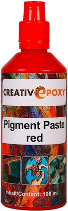 CREATIVePOXY Gießharz-Pigmentpaste in Rot, 100 g - Bild 1