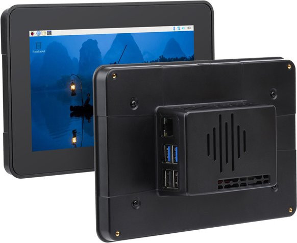 Spotpear 7 Zoll DSI IPS LCD kapazitives Touch-Display mit 720 x 1280 Pixeln in Schwarz für ESP32-P4 und Raspberry Pi 5 - Bild 1