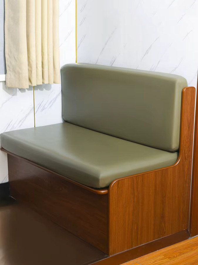2er-Set WANERQU Nordische Sitzbezüge aus PU-Leder für Wohnmobile und Autos, schmutzabweisende und elastische Rückenlehnenbezüge für Dinette-Sofas - Bild 2
