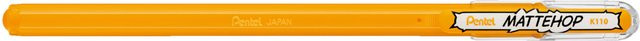 Pentel Mattehop Gelstift in Gelb Orange - Bild 1