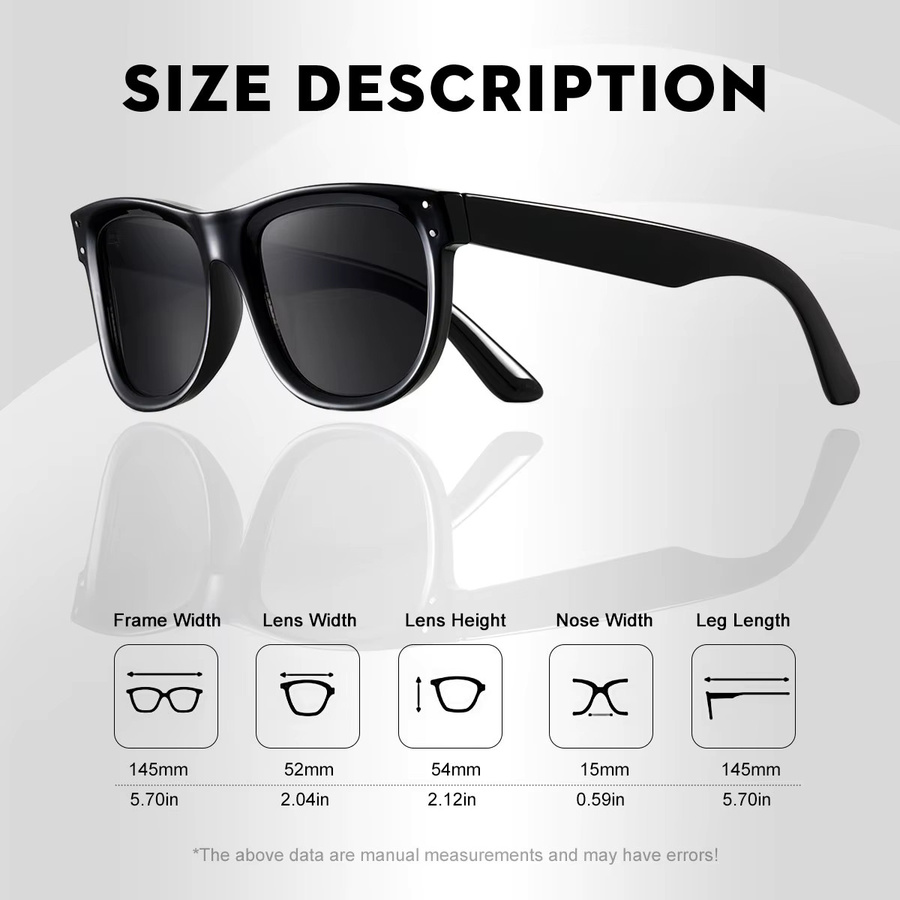 CRIXALIS Sonnenbrille, quadratisch, Vollrand, Schwarz, Damen - Bild 3