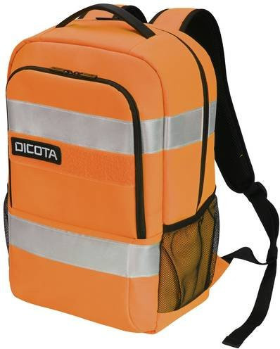 Dicota Notebook Rucksack Hi-Vis Base in Orange - Bild 1