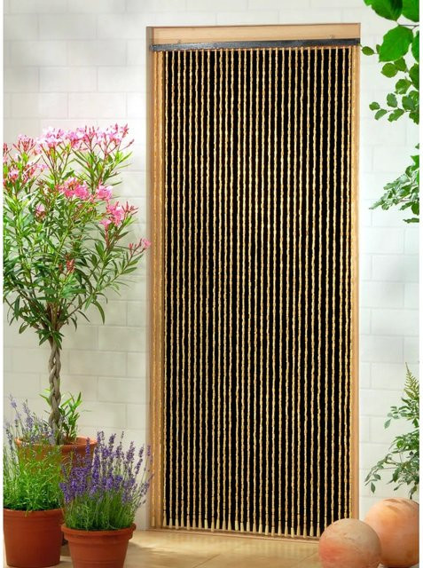 CONACORD Türvorhang Sumatra aus Bambus in Natur und Braun, B: 90 cm, H: 200 cm - Bild 1