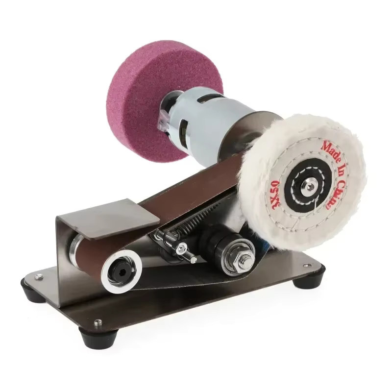 Dreamburgh Mini Elektrische Bandschleifer Maschine zum Schleifen und Polieren, 220V, Mehrfarbig - Bild 2