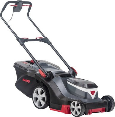 AL-KO Akku-Rasenmäher Premium 18 V, 5 Ah, Schwarz mit Mulchkit und Fangkorb, Schnittbreite: 38 cm - Bild 1