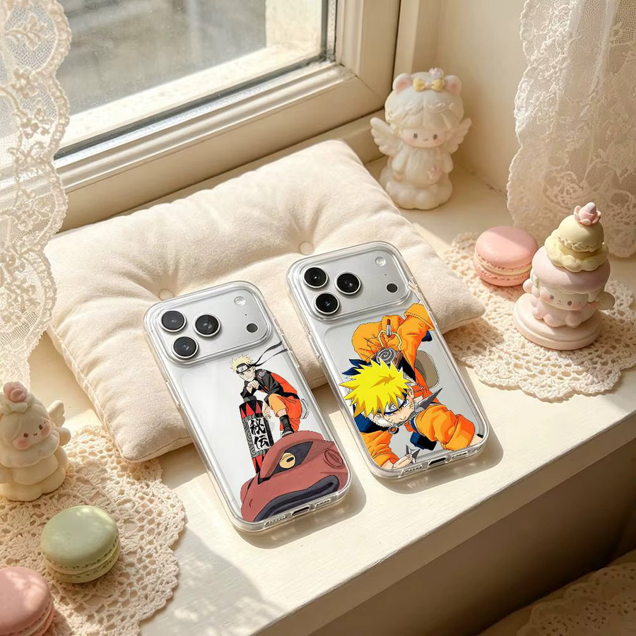 Transparente Naruto Anime Handyhülle für iPhone 17 16 15 14 13 12 11 Pro Max Plus X XR XS Max und Air - Bild 4