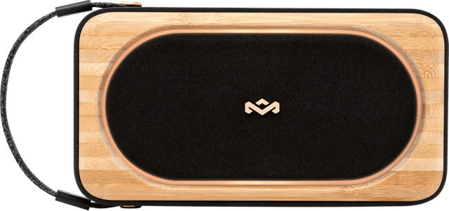 House of Marley Roots Solar Bluetooth Lautsprecher mit NFC in Schwarz - Bild 1