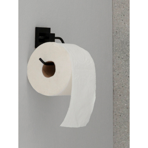Fackelmann Toilettenpapierhalter New York in Schwarz und Bunt, B/H/T: 12,5 x 10 x 3,5 cm - Bild 2