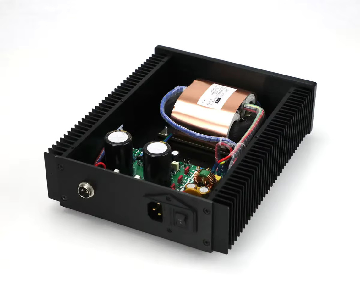 ZEROZONE Hi-end DC-Linear-Netzteil L9-12 mit geräuscharmem R-Core-Transformator, DC12V 6,5A, Schwarz - Bild 3