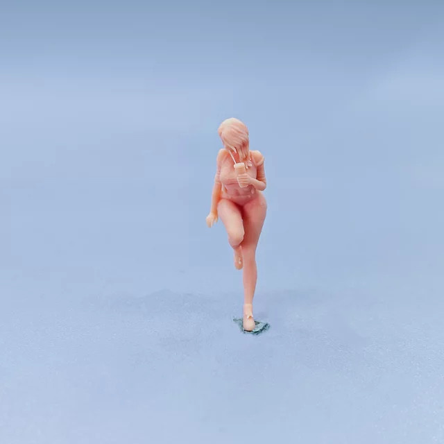 EHCMODEL Mädchen Spinne, Miniaturen, 1:64, Harz, Rosa / Pink - Bild 1