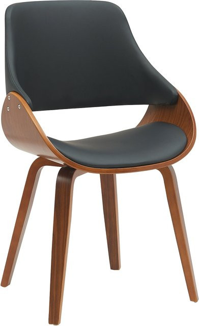 CLP Esszimmerstuhl Vangale gepolstert mit Rückenlehne aus Pappel-Bugholz im Mid-Century Design - Bild 1