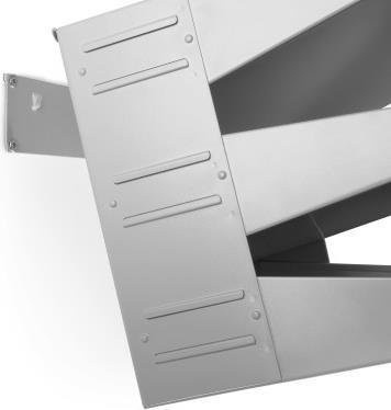 DURABLE Sortierreck 3-teilig für A4 in Schwarz und Grau - Bild 1