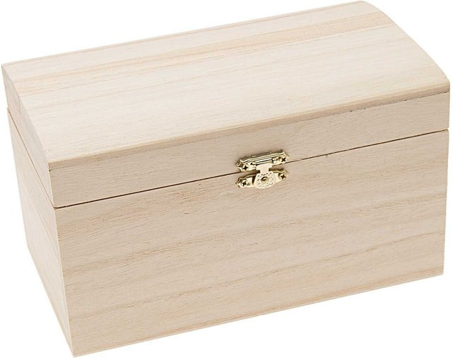 Rico Design Schatulle groß aus Holz in Natur - Bild 1