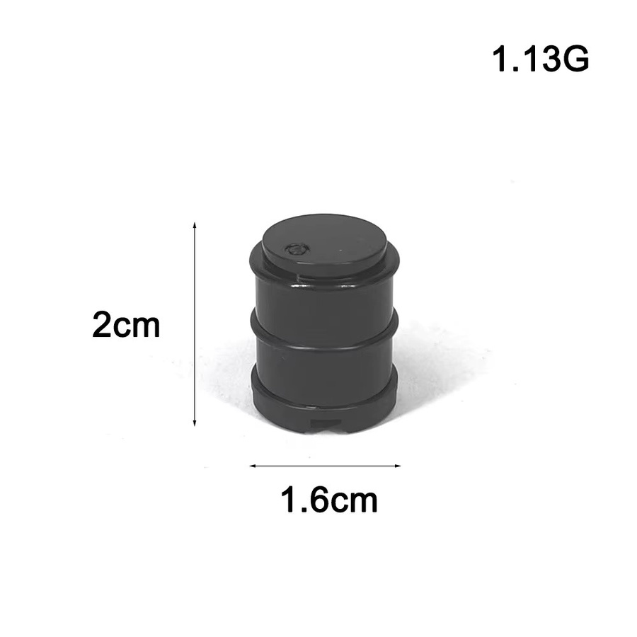 APAN SAPIO Öl Trommel DIY Bausteine Set aus Kunststoff, 20 Stück, Grün - Bild 2