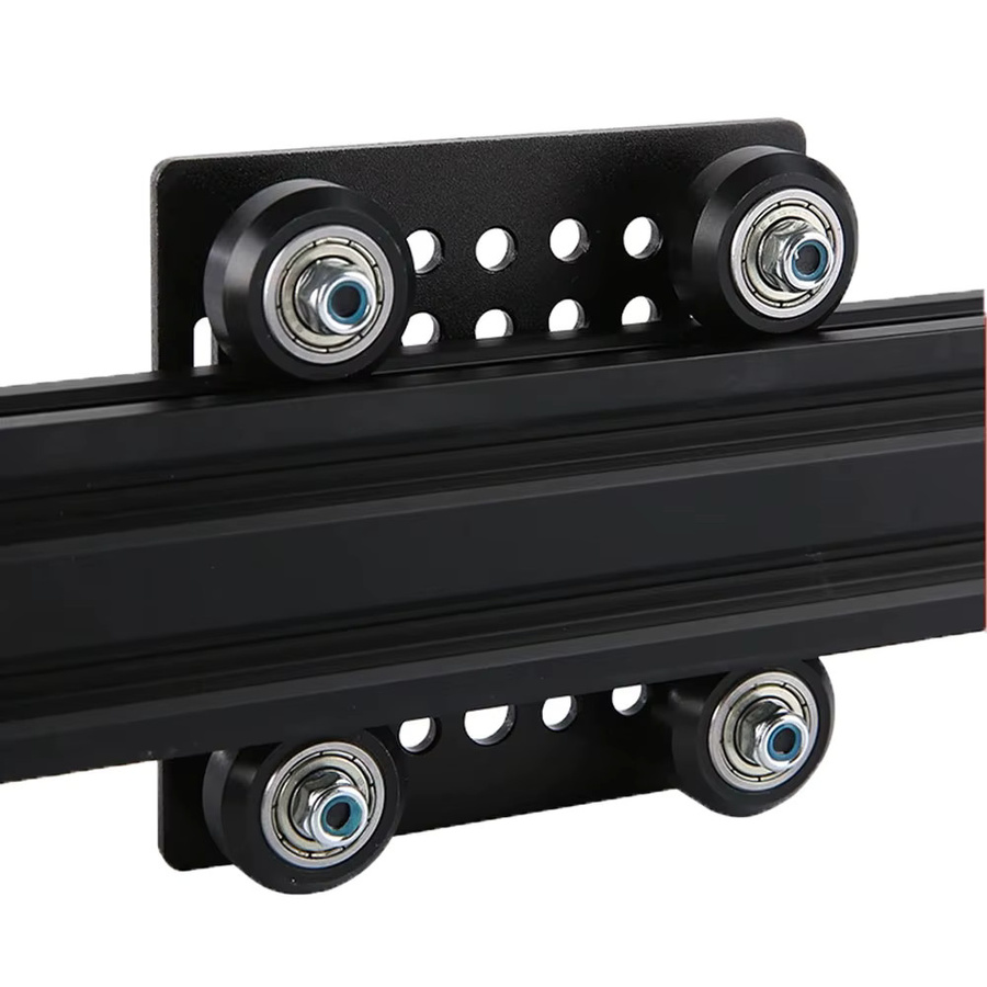 TWO TREES Gantry-Plattenset für 3D-Drucker und CNC-Maschinen mit 4040 V-Slot Aluminiumprofil, POM V-Rollenblock und einstellbarem Kit in Schwarz - Bild 3