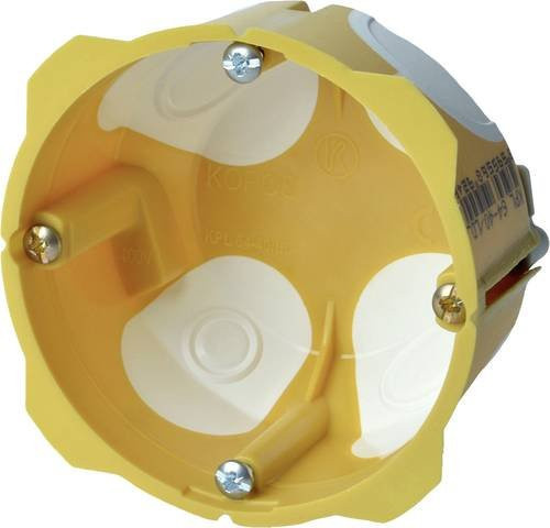 KOPOS Hohlwand-Gerätedose KPL 64-40/LD_NA in Gelb, Durchmesser: 68 mm, Höhe: 40 mm - Bild 1