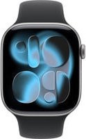 Apple Smartwatch, Series 11, GPS, 46 mm, Aluminium, Space Grau, Schwarz - Bild 2