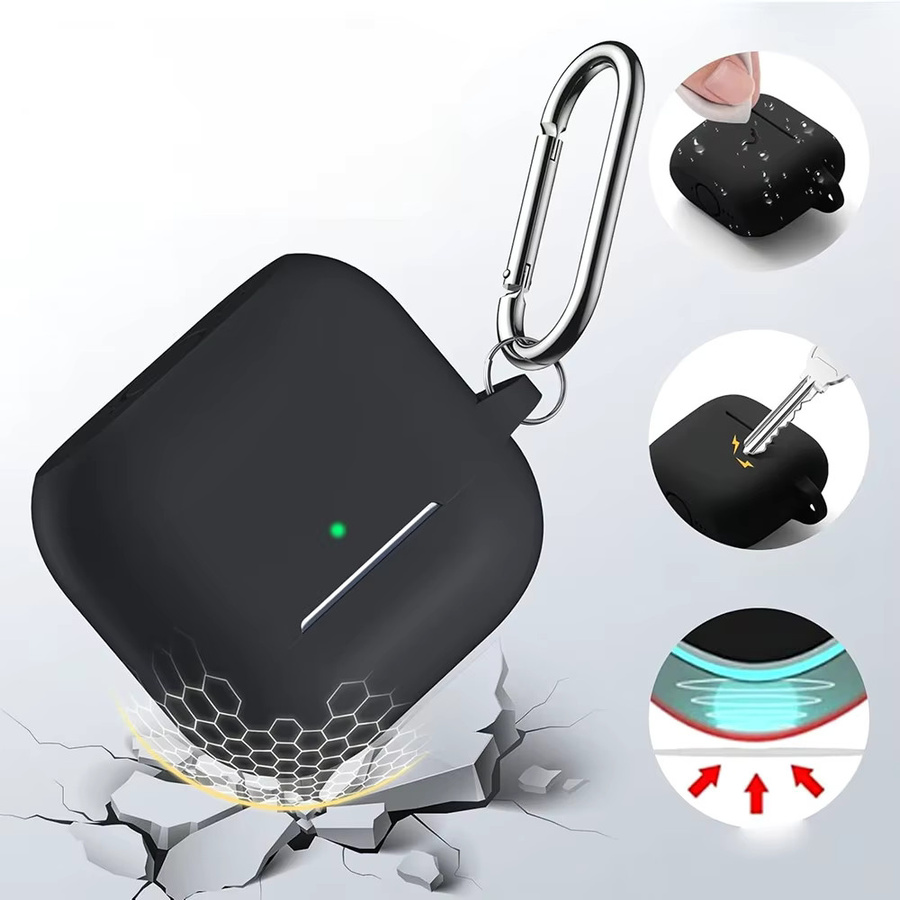 Weiche Silikon Schutzhülle für Apple AirPods 4 - Bild 3