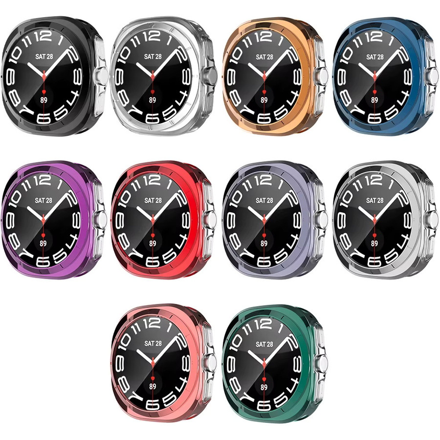 Samsung Uhrenzubehör, Case für Galaxy Watch 7 Ultra 47mm, TPU, transparent - Bild 3