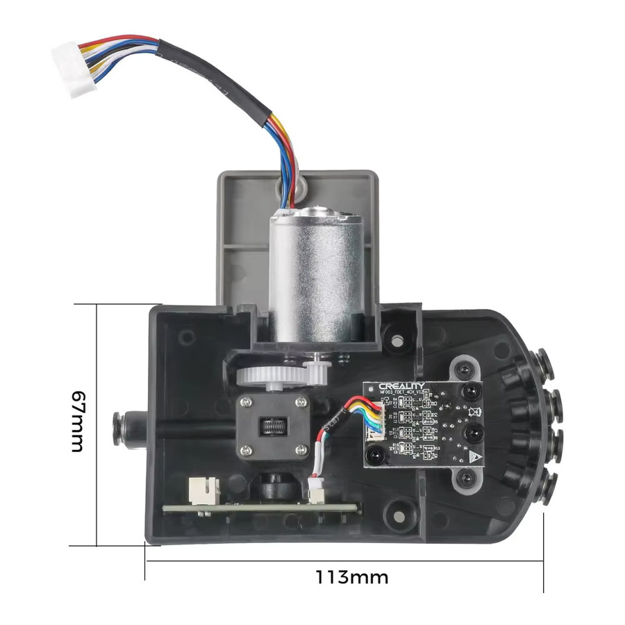 Creality CFS Bodenhalterungs-Kit für K2 Plus CFS 3D-Drucker in Schwarz - Bild 3